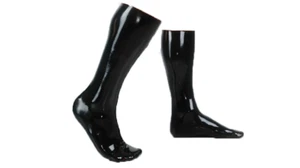 Rubber Latex Socken lang FETISCH BONDAGE BDSM STRÜMPFE STRAPSHALTER 1660 GIMP - Bild 1 von 1