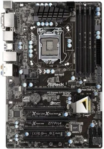 ASRock Z77 Pro4 Intel Z77 Mainboard ATX Sockel 1155 DEFEKT #313265 - Photo 1/2