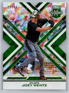 2016 Panini Elite Extra Edition #40 Joey Wentz Status Die Cut 05/49 - Picture 1 of 2