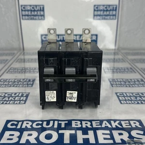 Siemens B380HH 80 Amp 240 Vac 3 Pole 65k Circuit Breaker-Warranty(Ship Same Day) - Picture 1 of 6