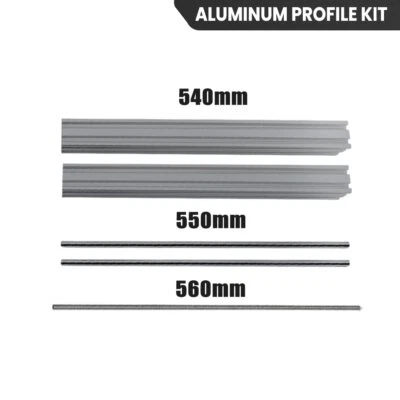 3018plus Upgrade Kit, 3018 to 3040, Y-AXIS Extension Rail Kit, 12mm Optical Axis - Image 1 of 2