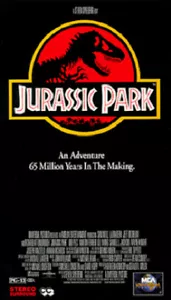 Jurassic Park - VHS - Original First - Steven Spielberg Film - Dinosaur - Picture 1 of 1