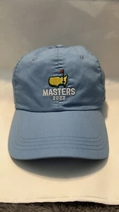 MASTERS OS Golf Hat 2022 Dated Blue Cap Augusta National - Picture 1 of 8