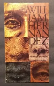 Folleto de Arte Cubano "Verdades Múltiples" William Hernández Cuba Arte Contemporáneo - Imagen 1 de 5