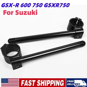 50mm Handle Bars Clip On Fit For Suzuki GSX-R 600 750 GSXR750 2006-2010 - Picture 1 of 6