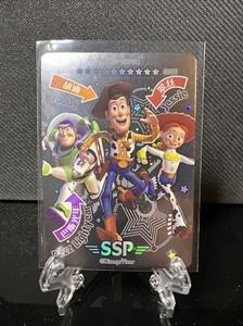 Toy Story Buzz Woody Jessie Disney Pixar Card Fun SSP Silver Trading Card RARE