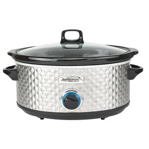 Brentwood Select Slow Cooker, 7 Quart, Silver - Picture 1 of 7
