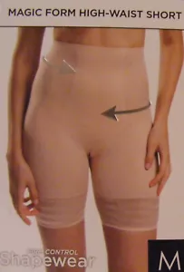 Shaping Under Shorts High Waist Firm Control Laser Cut Tummy Control Magic Form - Picture 1 of 5