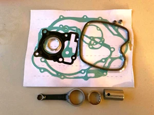 CRANKSHAFT CON ROD KIT  FULL ENGINE GASKET SET FOR HONDA CBF125 AS PICTURED - Picture 1 of 3