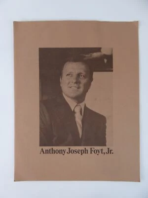 AJ Foyt Jr Appreciation Dinner 11x14 Program 1975 Vintage Indy 500 Rare - Image 1 of 3