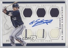 2016 Panini National Treasures Purple /49 Byung-Ho Park #SSS-BHP Rookie Auto RC