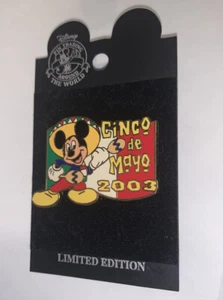 DISNEY PIN Cinco De Mayo 2003 Mickey Wdw Le 2500 - Bild 1 von 1
