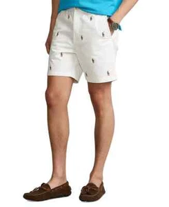 Polo Ralph Lauren Men's Classic Fit Stretch 6-Inch Polo Prepster Chino Shorts - Picture 1 of 12