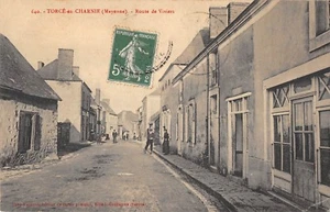 CPA 53 TORCE EN CHARNIE ROUTE DE VIVIERS - Imagen 1 de 1