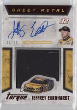 2016 Torque Silhouettes Sheet Metal Signatures Red /25 Jeffrey Earnhardt Auto