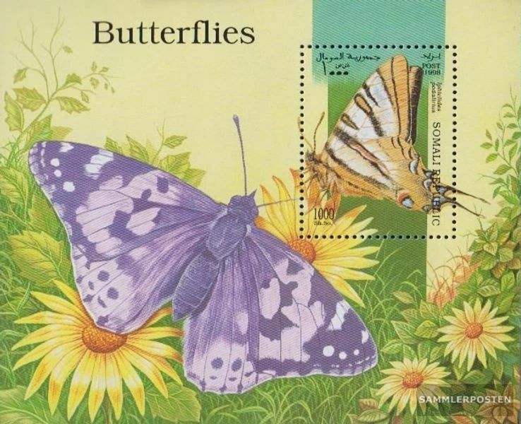 Somali Republic Block1998S the Legalität theser issue. is unresolved MNH 1998 Bu - Image 1 of 1