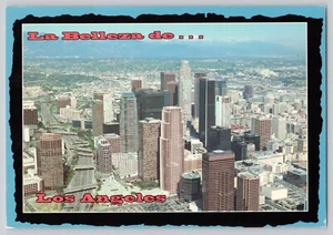 Postkarte Kalifornien La Belleza de...Los Angeles Skyline am Tag - Bild 1 von 3