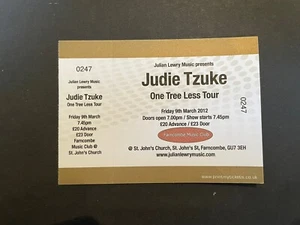 Judie Tzuke Ticket 2012 - Foto 1 di 1