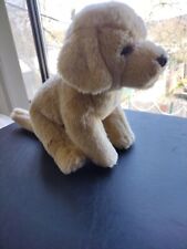 Toys R Us Dog Stuffed Animal Golden Retriever Plush Yellow Lab Labrador  9" 2015