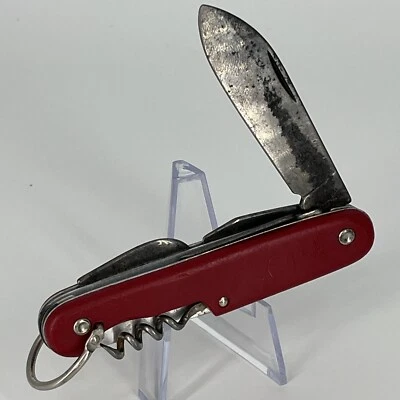 NAVAJA DE BOLSILLO PLEGABLE VINTAGE COLONIAL PROV USA 4 HOJAS Foto 1 de 4