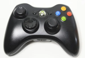 Controlador de Juego Inalámbrico Original Microsoft Xbox 360 Negro Original-Oficial-¡Limpio! - Imagen 1 de 6