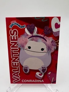 2024 Panini Squishmallows Series 1 Trading Card Valentines Conradina No. 5 - Bild 1 von 2