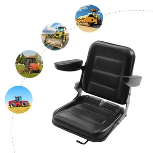Universal Seat for Forklift Garden Tractor Lawn Mower w/Adjustable Backrest NEW - Picture 1 of 13