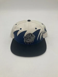 Logo Athletic NCAA Georgetown Hoyas Shark Tooth SnapBack Hat Custom New - Picture 1 of 15
