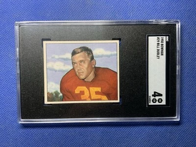 1950 Bowman #29 - Bill Dudley SGC 4 VG-EX!! - Image 1 of 2