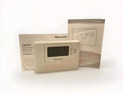 HONEYWELL 7-DAY PROGRAMMABLE ROOM THERMOSTAT CM707 CM700 CMT707A1029 - Image 1 of 3