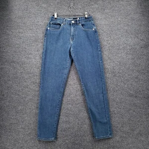 Levis Jeans Kids Girl 16 Blue Mini Mom Silver Tab Mid Rise Medium Wash Denim - Picture 1 of 13