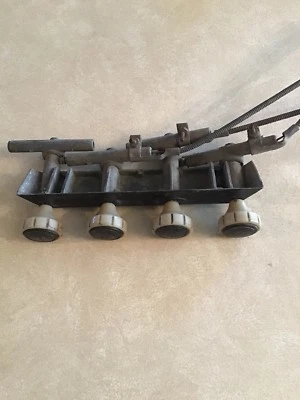 ORIGINAL HEATER CONTROL WITH 4 KNOBS AND 3 CABLES FOR 1947- 48 -49 -50 PACKARD - Imagem 1 de 4