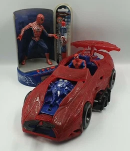SPIDER-MAN: SPIDER FORCE WEB CAR + SPIDER-MAN, RELOJ DESPERTADOR Y PAQUETE DE LÁPIZ (SK0) - Imagen 1 de 12