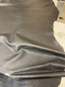 LEATHER SKINS,Hides,Nappa Skins,,,,,WAXED BAMBOO TEXTURED BLACK-------#MF394 - Picture 1 of 9
