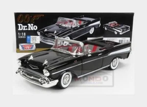 1:18 MOTORMAX Chevrolet Bel Air Cabriolet Spider 1955 007 James Bond MTM79831 - Foto 1 di 2