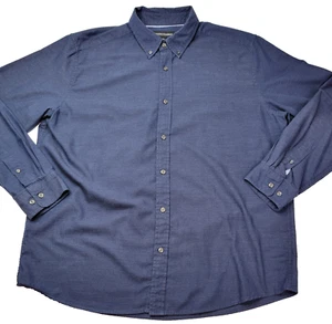 Tricots St. Rafael Men's Long Sleeve Button Down Casual Blue Shirt XL - Picture 1 of 10