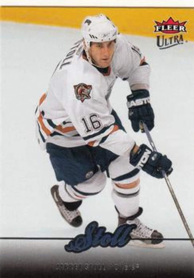 #118 Jarret Stoll - Edmonton Oilers - 2007-08 Ultra Hockey - Image 1 of 1