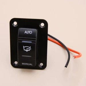 LED Bilge Pump Rocker Switch Panel Auto/Off/Manual B2 - Picture 1 of 5