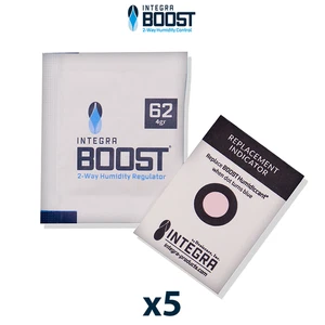 Integra Boost 62% - 5 Beutel à 4g für konstante Luftfeuchtigkeit - sichere Lagerung - Bild 1 von 1
