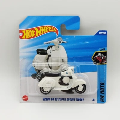 Hot Wheels Piaggio Vespa 90 SS Super Sprint 1966 – HW Moto 2025 – 1:64 - Neuf - Photo 1/4