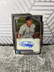 KELVIN HILDAGO 2024 Bowman Chrome AUTO 1st ROCKIES - Picture 1 of 2