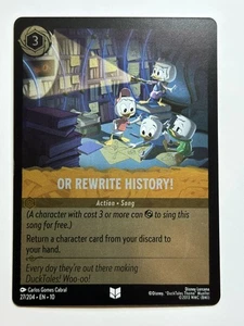 Oder Geschichte umschreiben! Cold Foil Whispers in the Well 27/204 NM Lorcana Karte - Bild 1 von 2