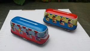 Lagerfund: 2 x Technofix Coney Island Fahrzeuge Gondeln Roller Uhrwerk Blechauto - Bild 1 von 6
