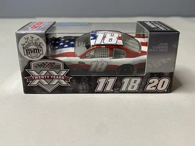 Caja de acción 1/64 NASCAR diecast 2011 Kyle Busch #18 M&M’s R/W/B 9/11 Tribute nueva en caja Foto 1 de 4