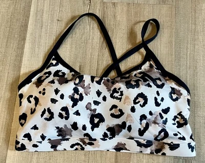 Sujetador deportivo ADIDAS AER LS AOP GUEPARDO XL Copa C/D Nuevo con etiquetas Foto 1 de 3