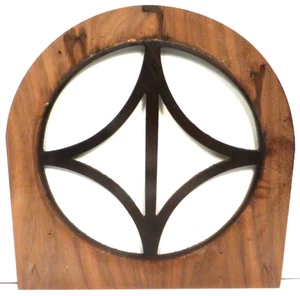 FONÓGRAFO DESCONOCIDO de colección o RADIO TEMPRANA PARRILLA DE MADERA #4 --9 y 3/4 x 9 y 1/2" - Imagen 1 de 1