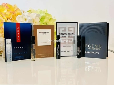 4 Perfumes Masculinos High End Givenchy Burberry Hero Prada Ocean Montblanc Legend - Imagem 1 de 2