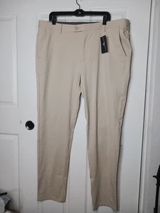 Pantalón Boston Scott Golf Para Hombre 40x33 Beige Elastizado Deporte Rendimiento Tech Nuevo con Etiquetas $125 - Imagen 1 de 8