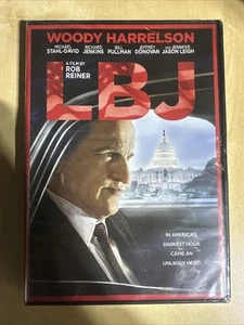 LBJ movie DVD Woody Harrelson Bill Pullman Rob Reiner Political Drama 2016 New - Picture 1 of 2