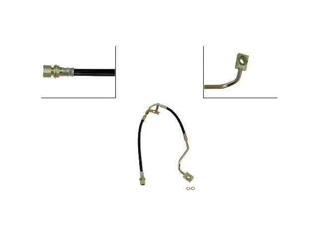 Manguera de freno delantera izquierda para Dodge Durango 2000-2002 4x4 2001 KF137JW Foto 1 de 1